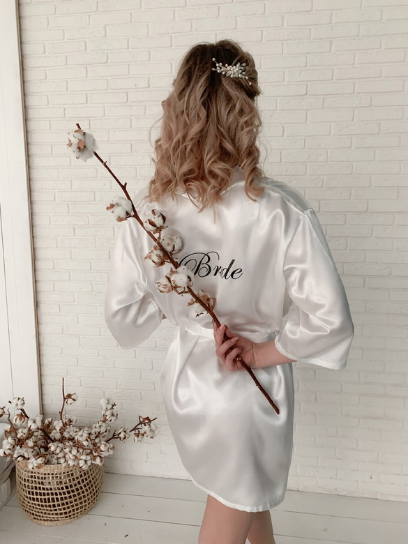 Халат D19219 Bride