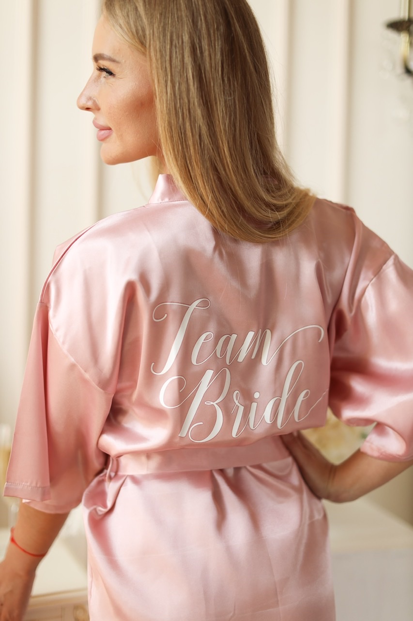 Халат для подружек D19243 Team Bride