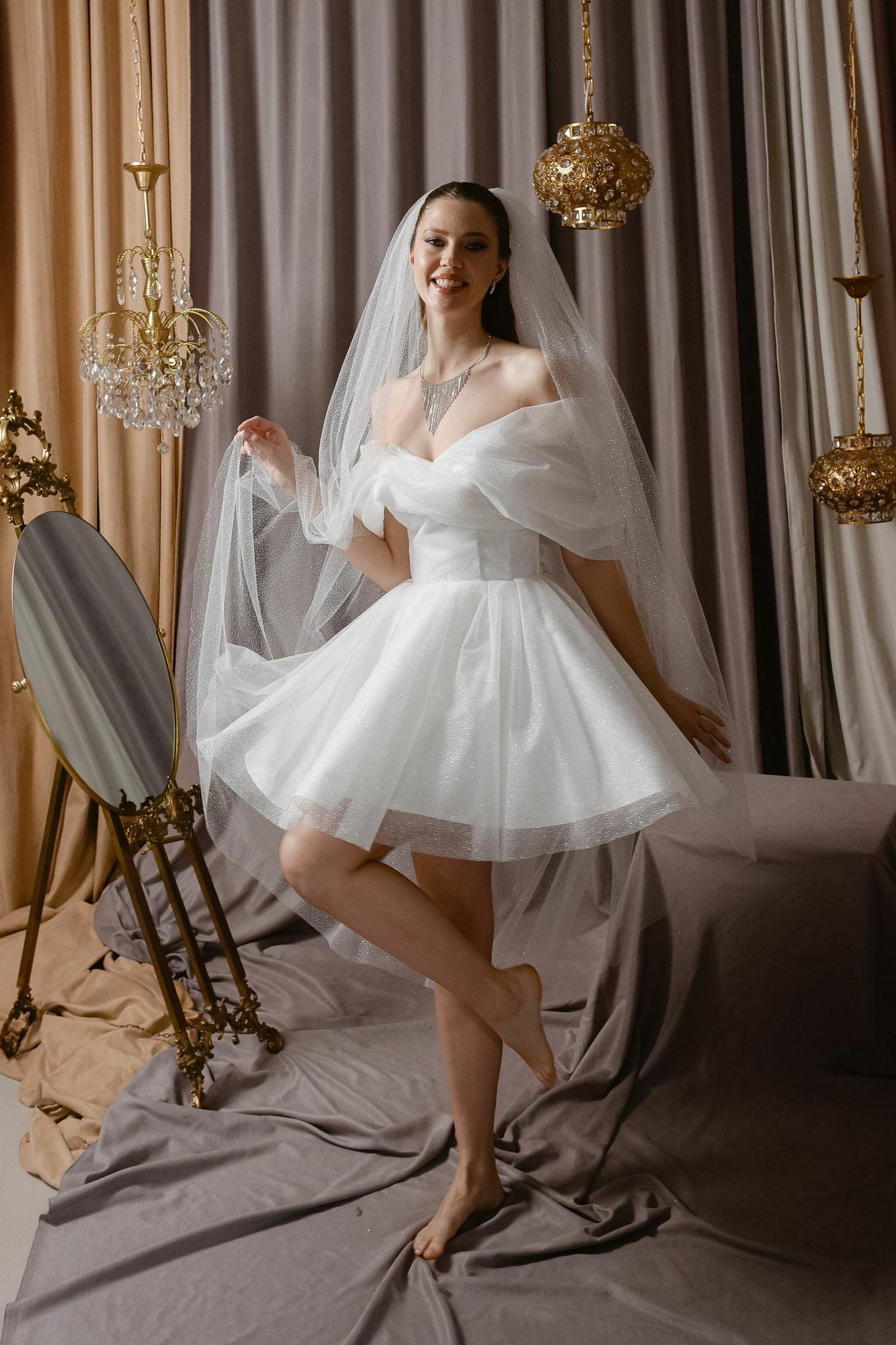 Свадебное платье Марта мини