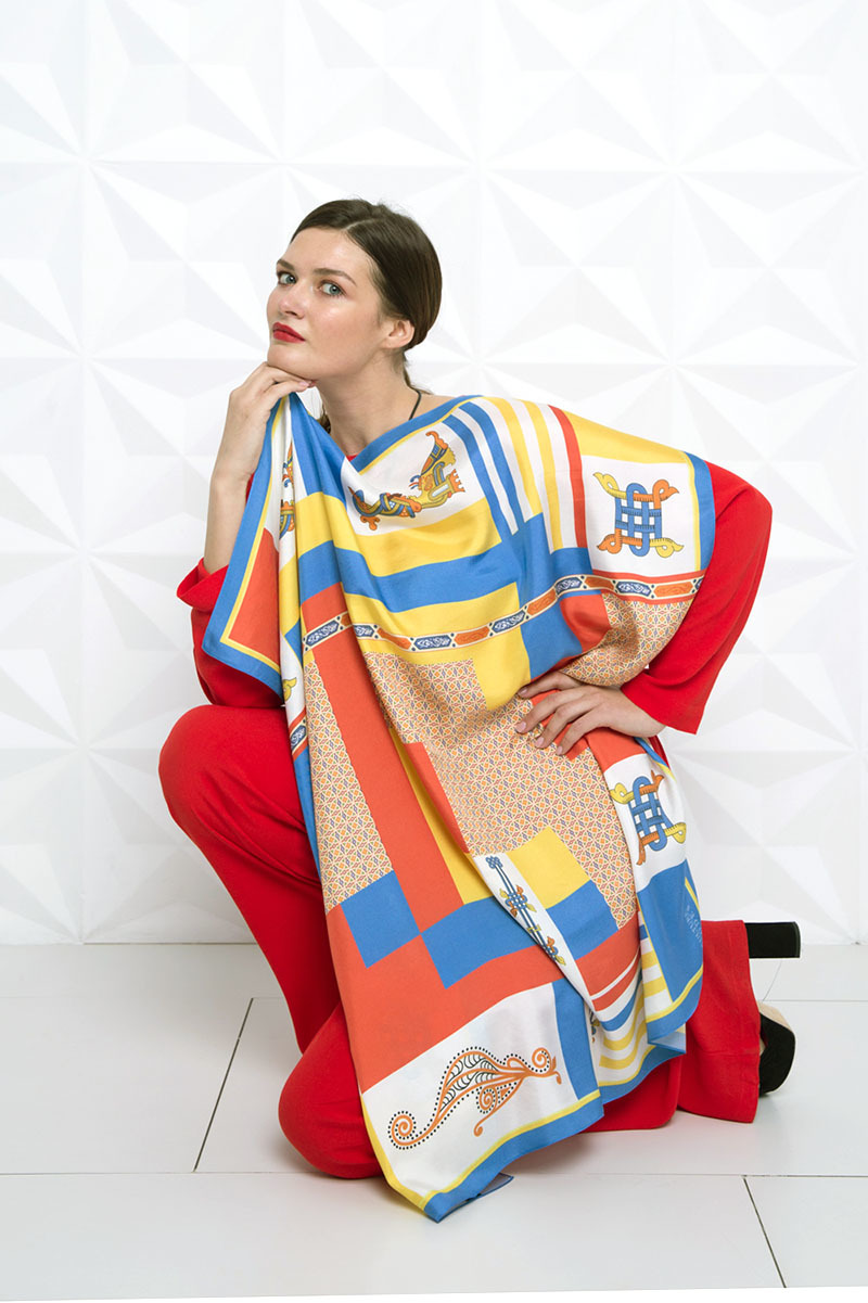 Платок Дракон