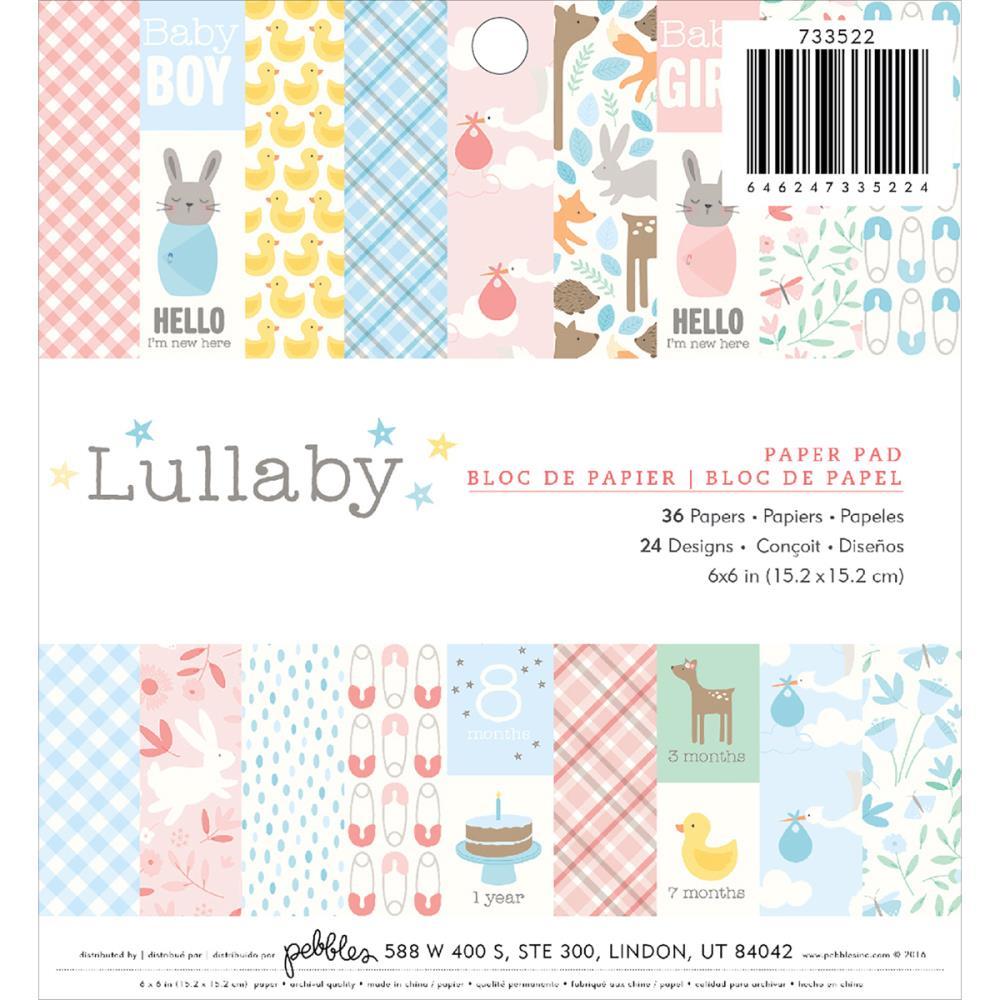 Набор бумаги Lullaby Pebbles