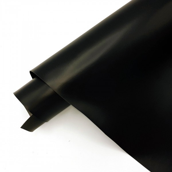 Переплетный кожзаменитель - Чёрный (матовый), ИТАЛИЯ