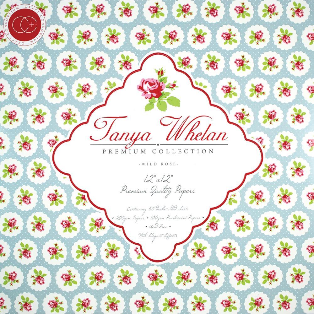 1/2 Набора двусторонней бумаги Craft Consortium Double-Sided Paper Pad Tanya Whelan Wild Rose