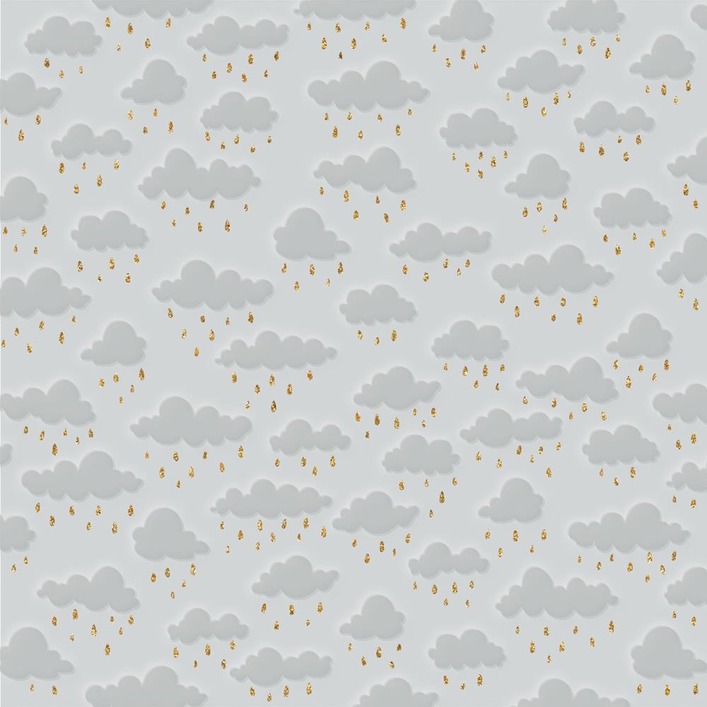 Кардсток с тиснением и глиттером Little Adventurer 12"X12" Pink Paislee