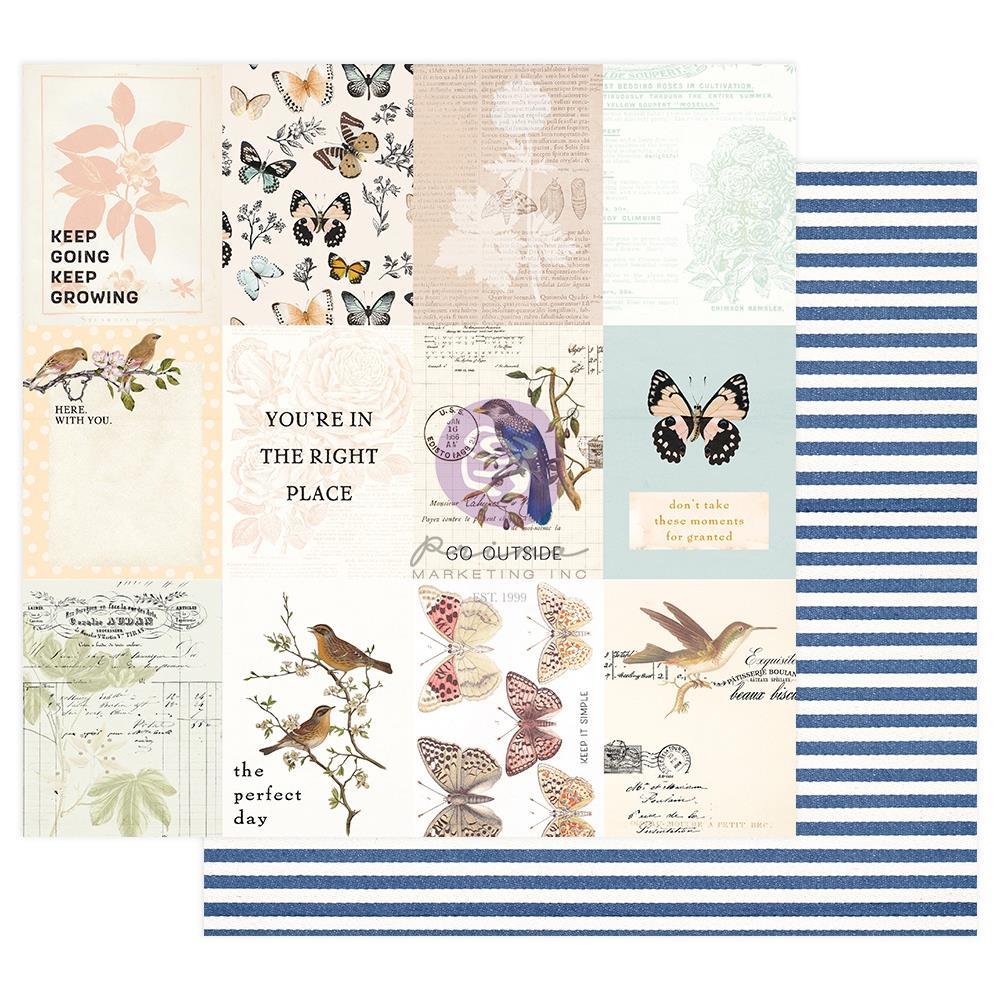 Двусторонняя бумага Prima Marketing Nature Lover,12"X12" - The Perfect Day