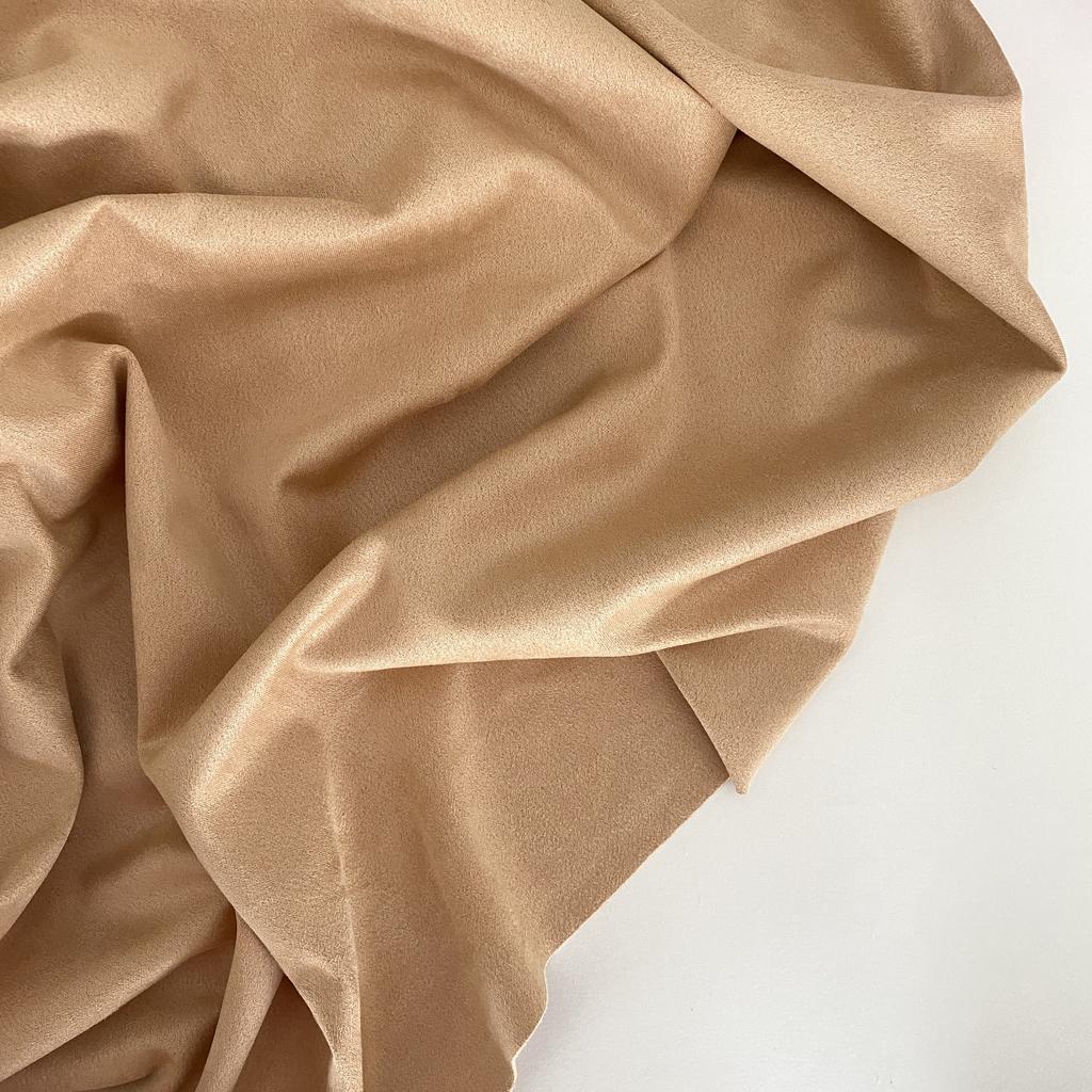 Замша двусторонняя - Нежно-бежевая