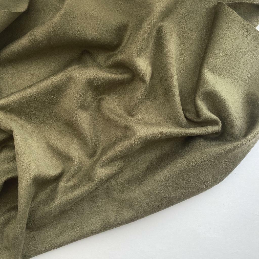 Замша двусторонняя - Светлый хаки