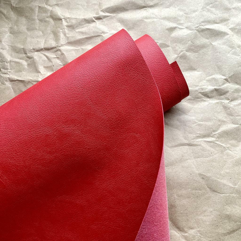 Переплетный кожзам - Алый, Турция