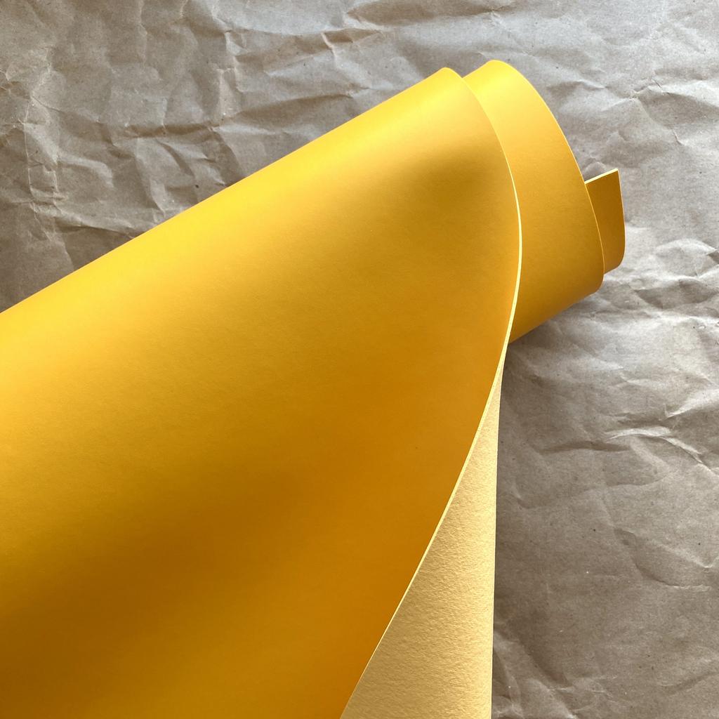 Переплетный кожзам матовый - Кукурузный, ИТАЛИЯ