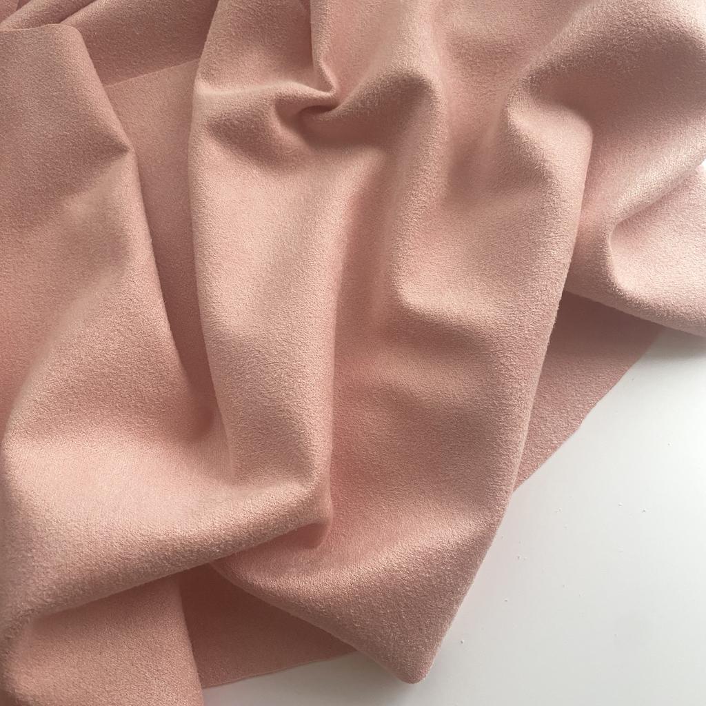 Замша двусторонняя - Персиковая