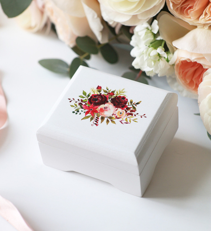 Шкатулка "Flowers & Leaves" #3