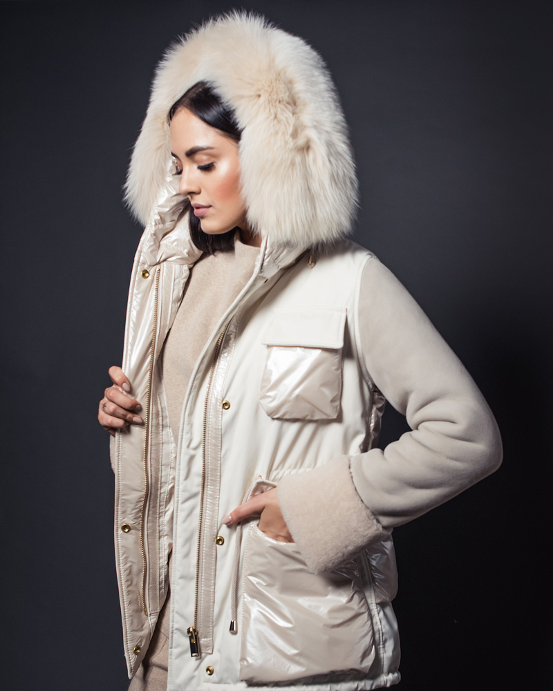 Пуховик модели "Парка"
