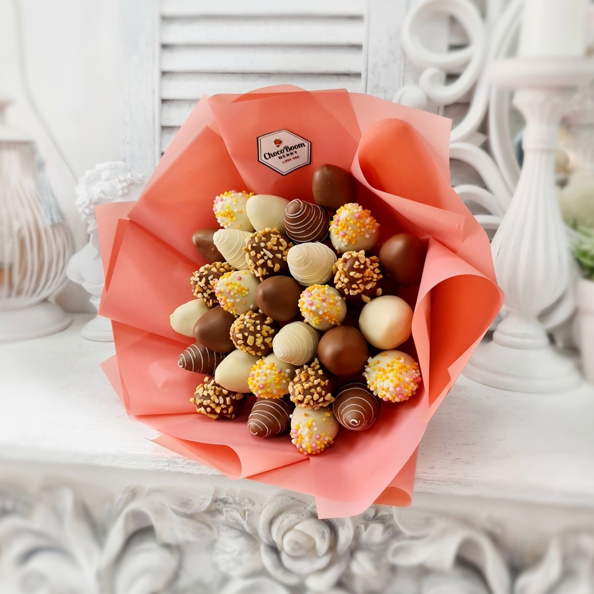 Букет клубничный "Соната"