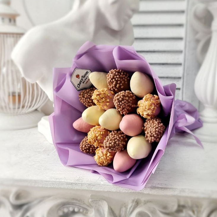 Букет из клубники в шоколаде