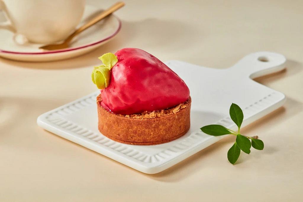 десерт с базиликом и цитрусами