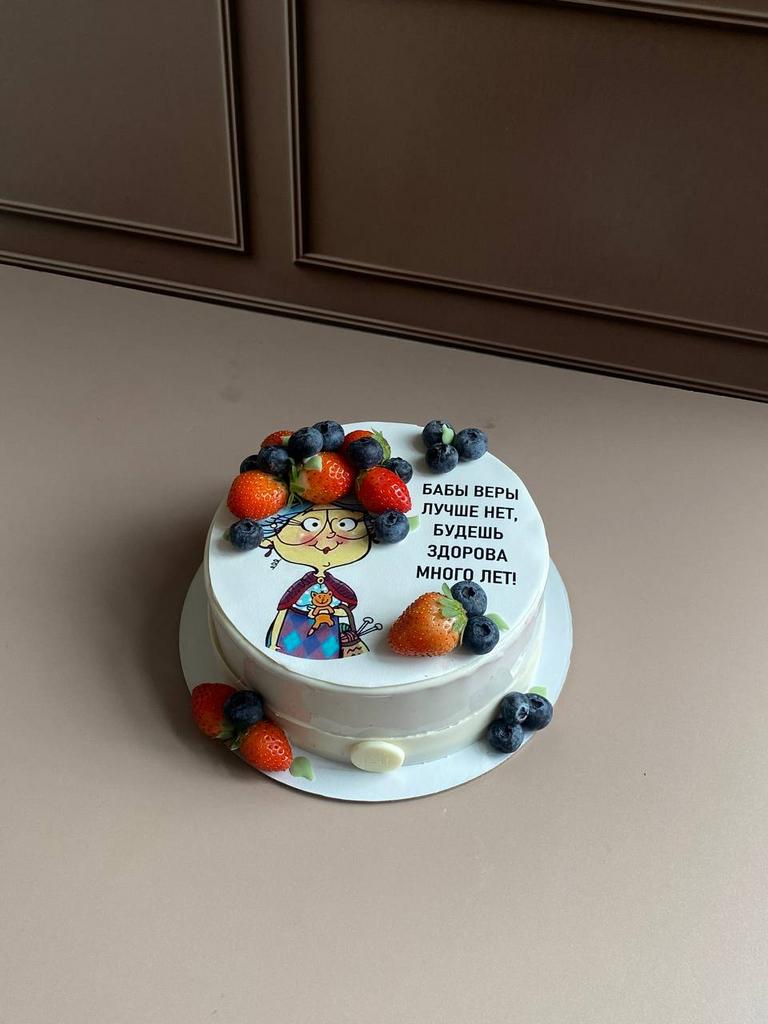 Торт муссовый для любимой бабушки