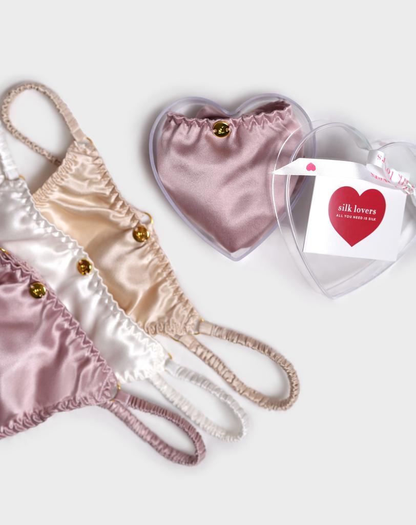 Валентинка с трусиками-стрингами на кольцах: выбрать цвет