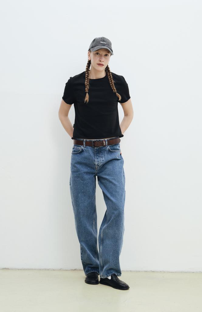 Футболка mini чёрная