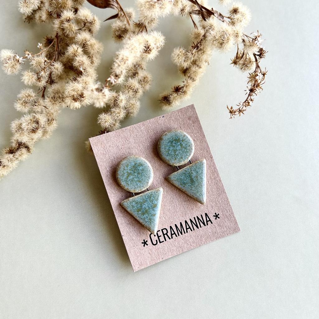 Нефрит круг-треугольник