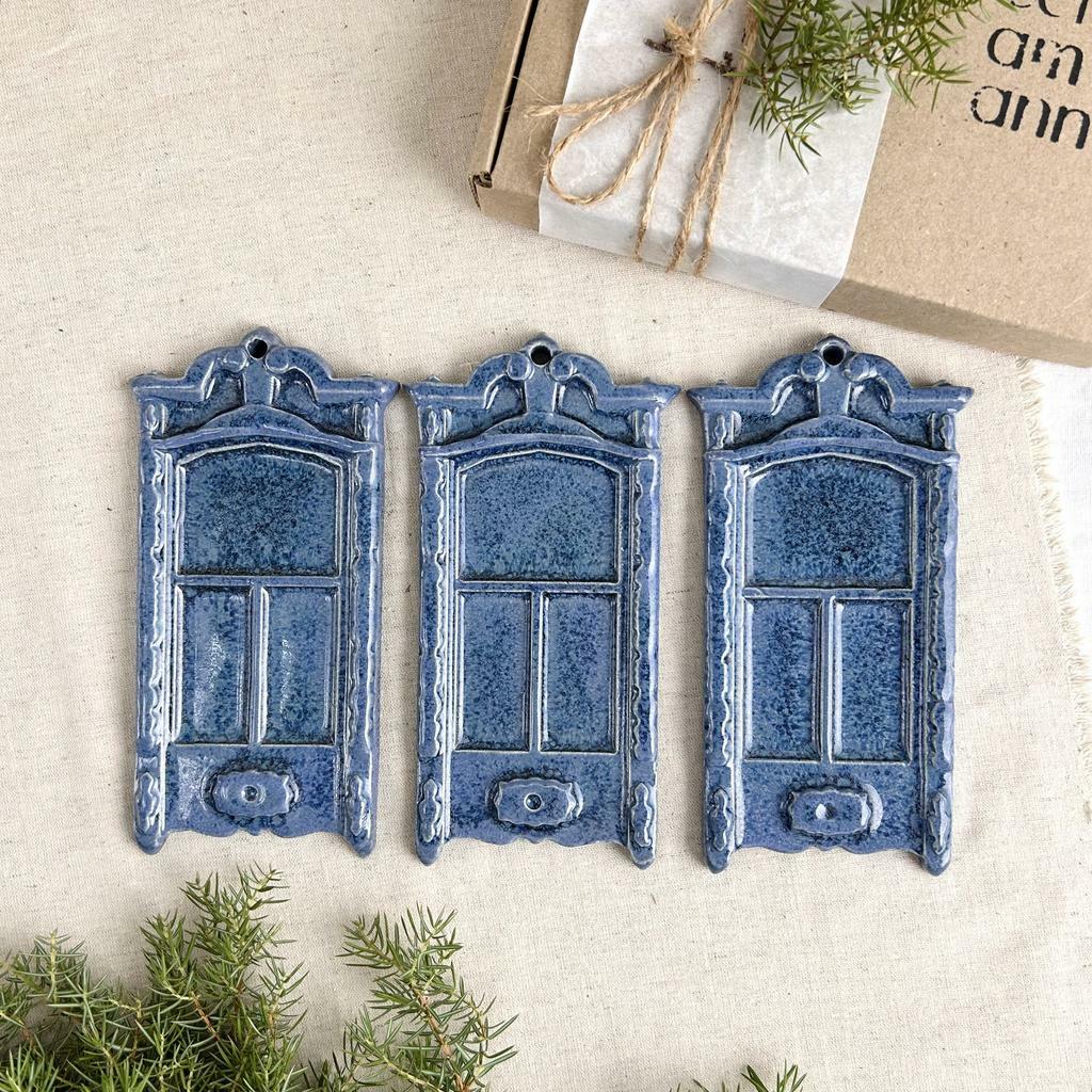 Елочное украшение Наличник "Улыбка пасмурного неба"