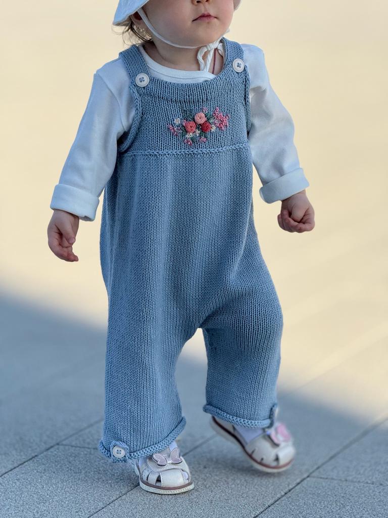 Полукомбинезон (сарафан) Лето_на_завязках