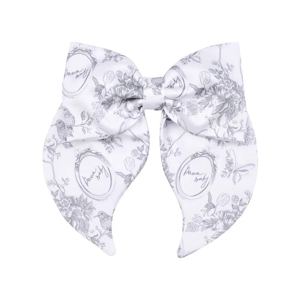 Бант на заколке "Lovely/Classic Vintage"  цвет: серый