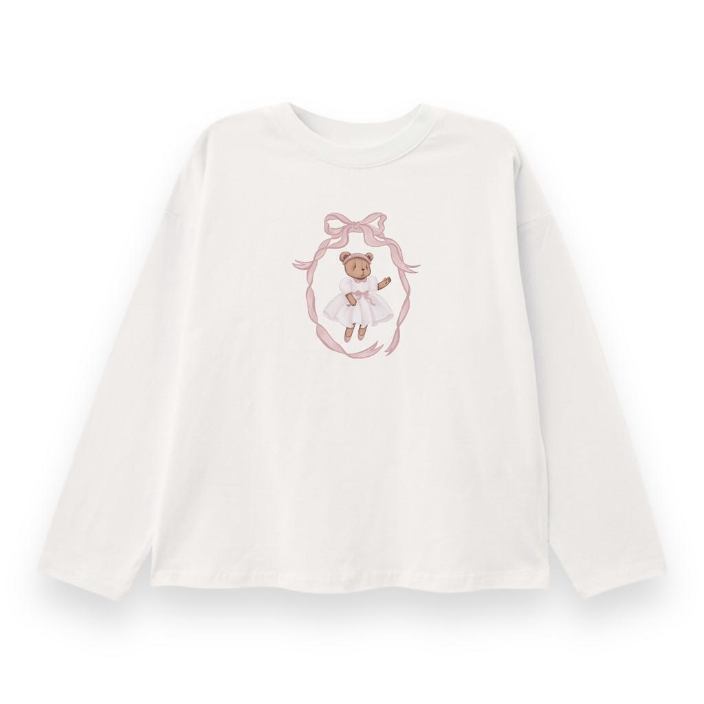 Лонгслив молочный  Bonny Vintage Pink