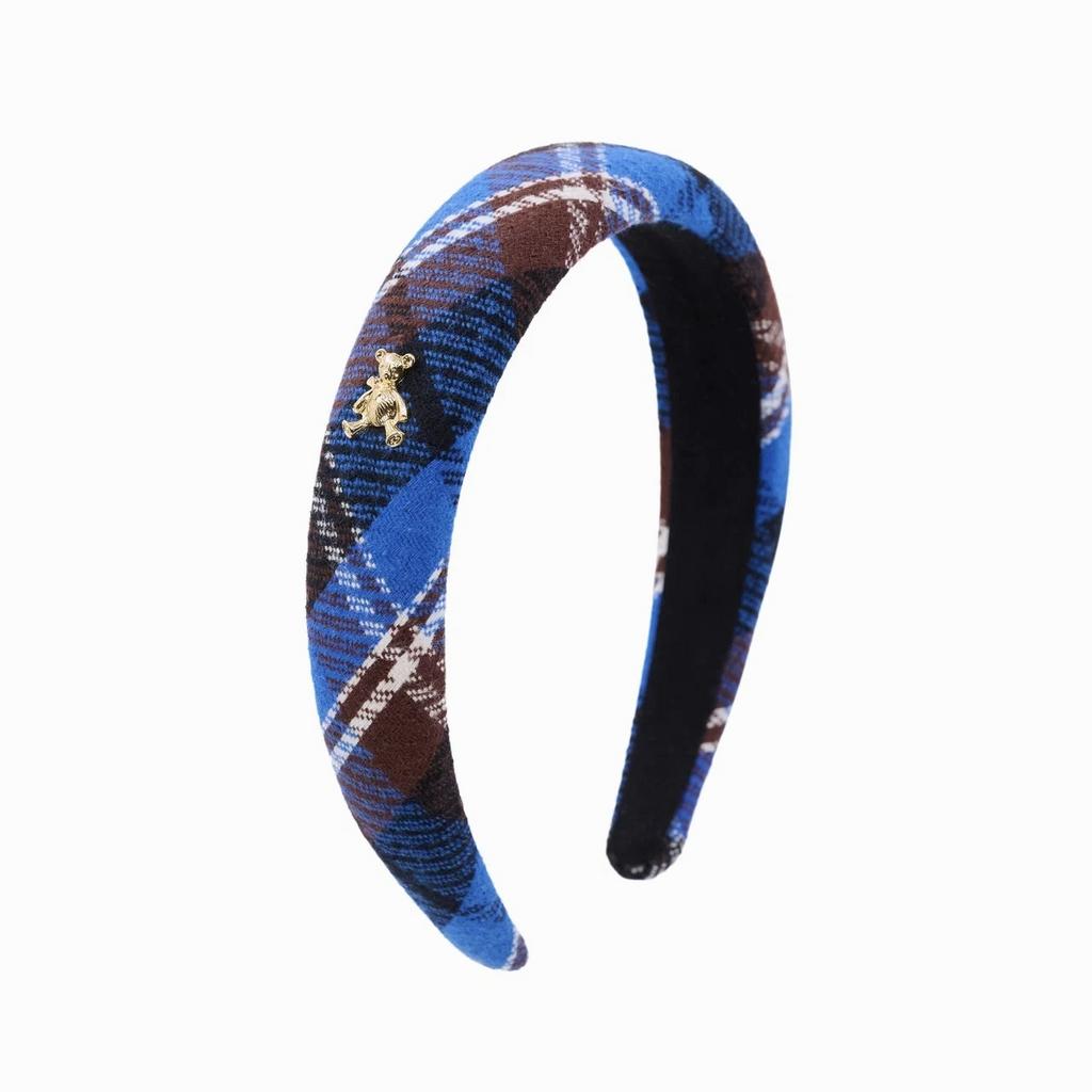 Ободок "Scotland" цвет: синий
