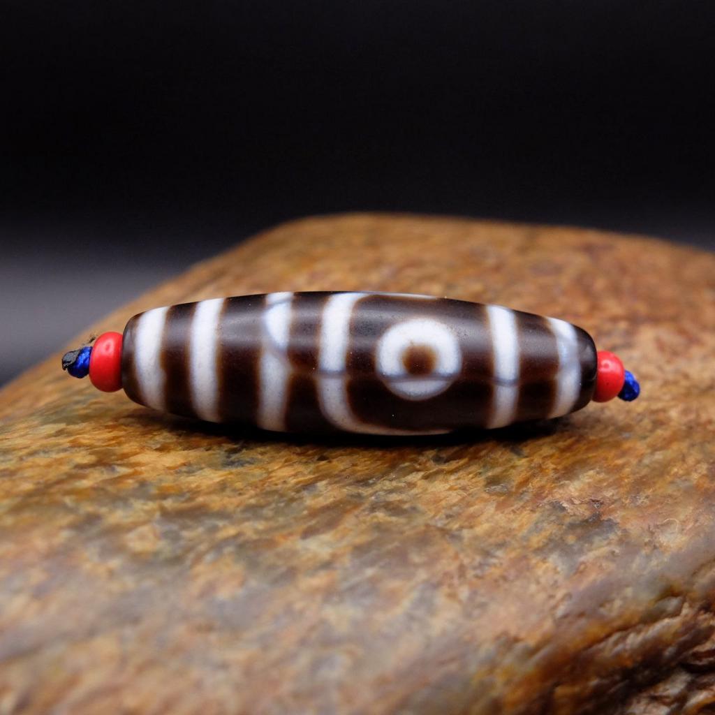 Бусина Дзи 2 глаза №1