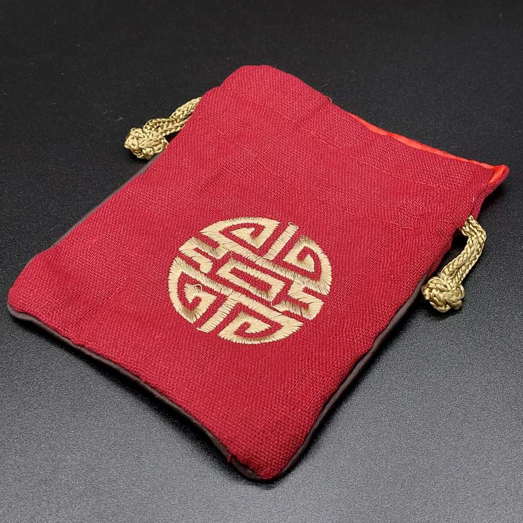 Мешочек с символом "Шоу" красный