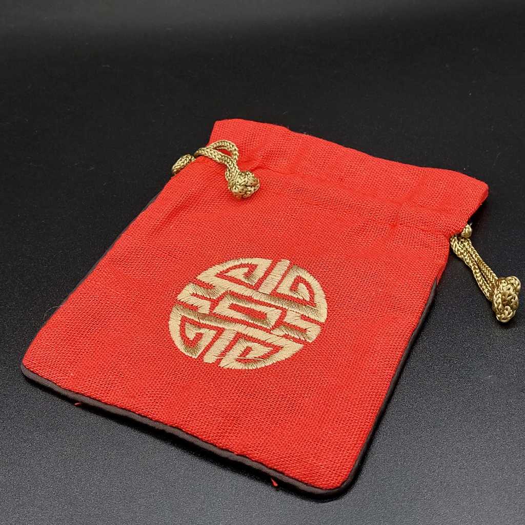 Мешочек с символом "Шоу" ярко - красный