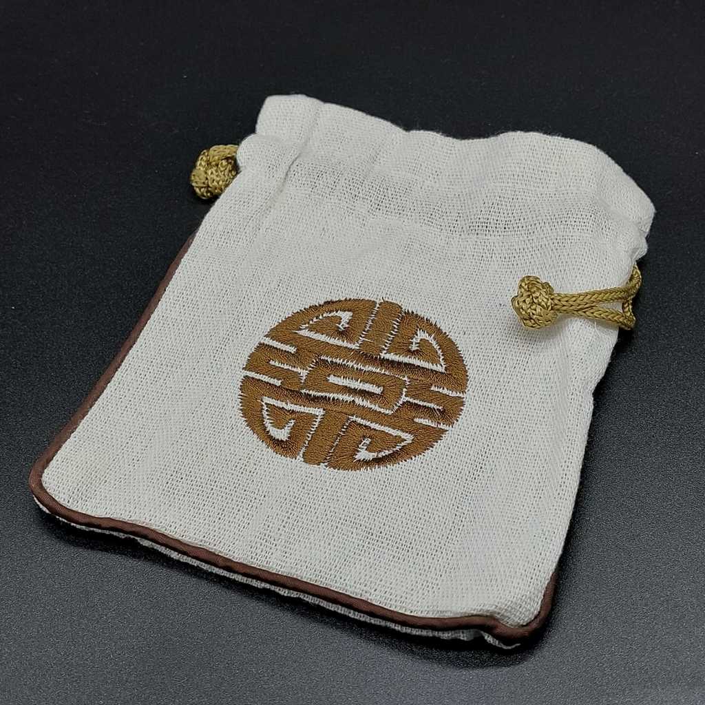 Мешочек с символом "Шоу" белый