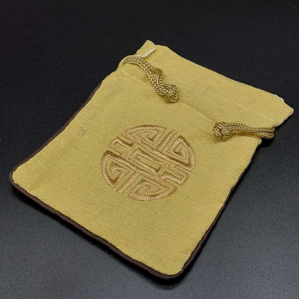 Мешочек с символом "Шоу" желтый