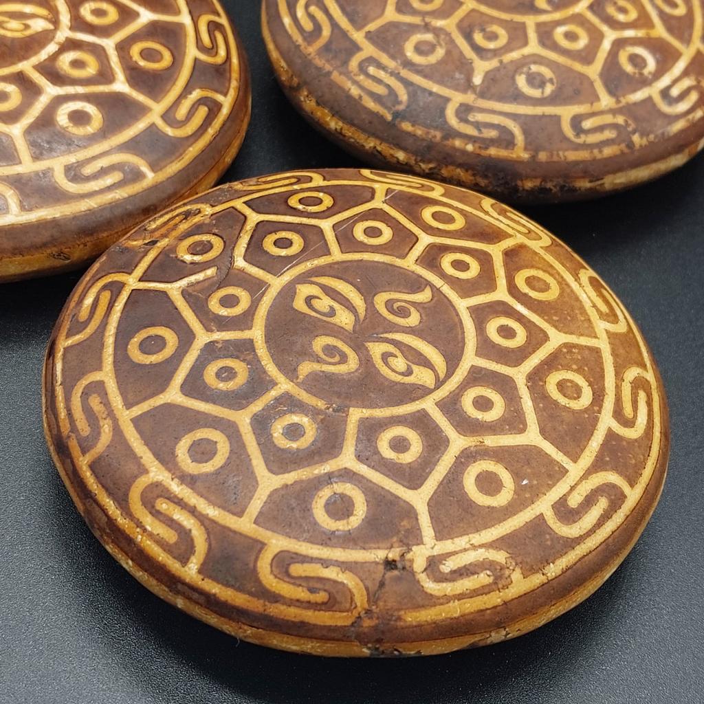 Алтарный диск дзи 36 глаз и глаза Будды