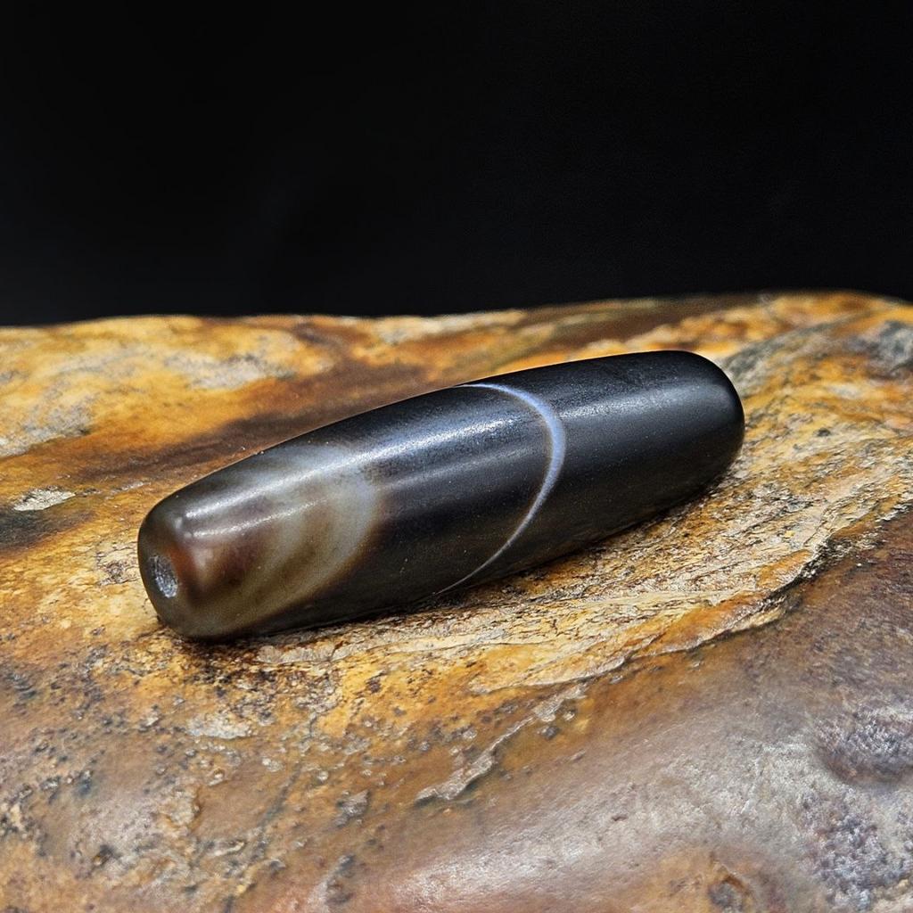 Бусина Дзи натуральная N°3