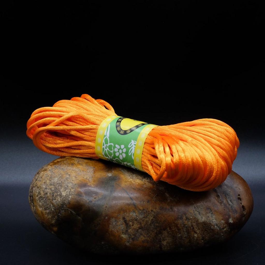Шнур для изготовления амулетов оранжевый
