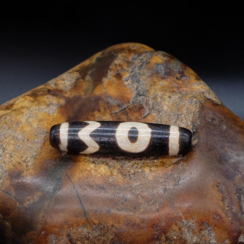 Бусина Дзи 4 стихии (4 благодати) N°9