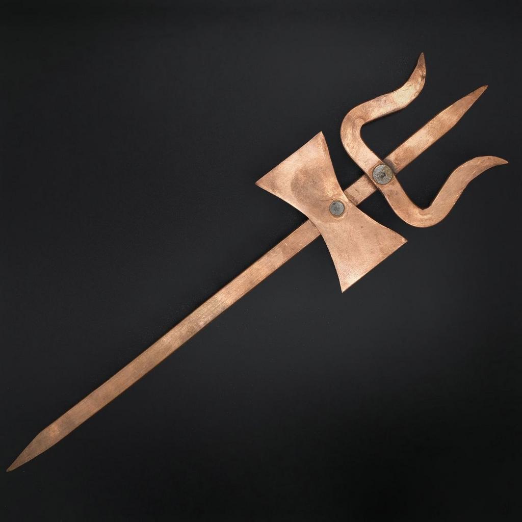 Медный Тришл из Непала N°2