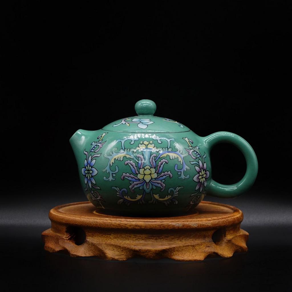 Чайник "Красавица Си Ши" с тибетской росписью