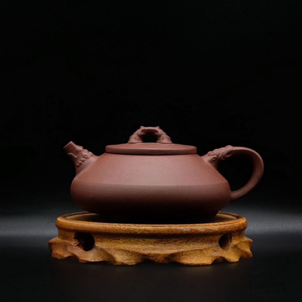 Чайник Ши Пяо "Каменный ковш" с водяным драконом