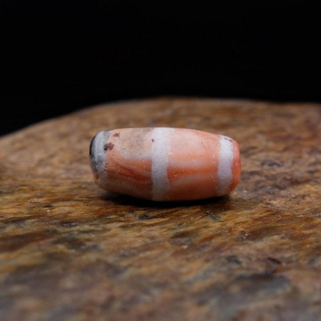 Старинная бусина Дзи Комфортная Жизнь N°4