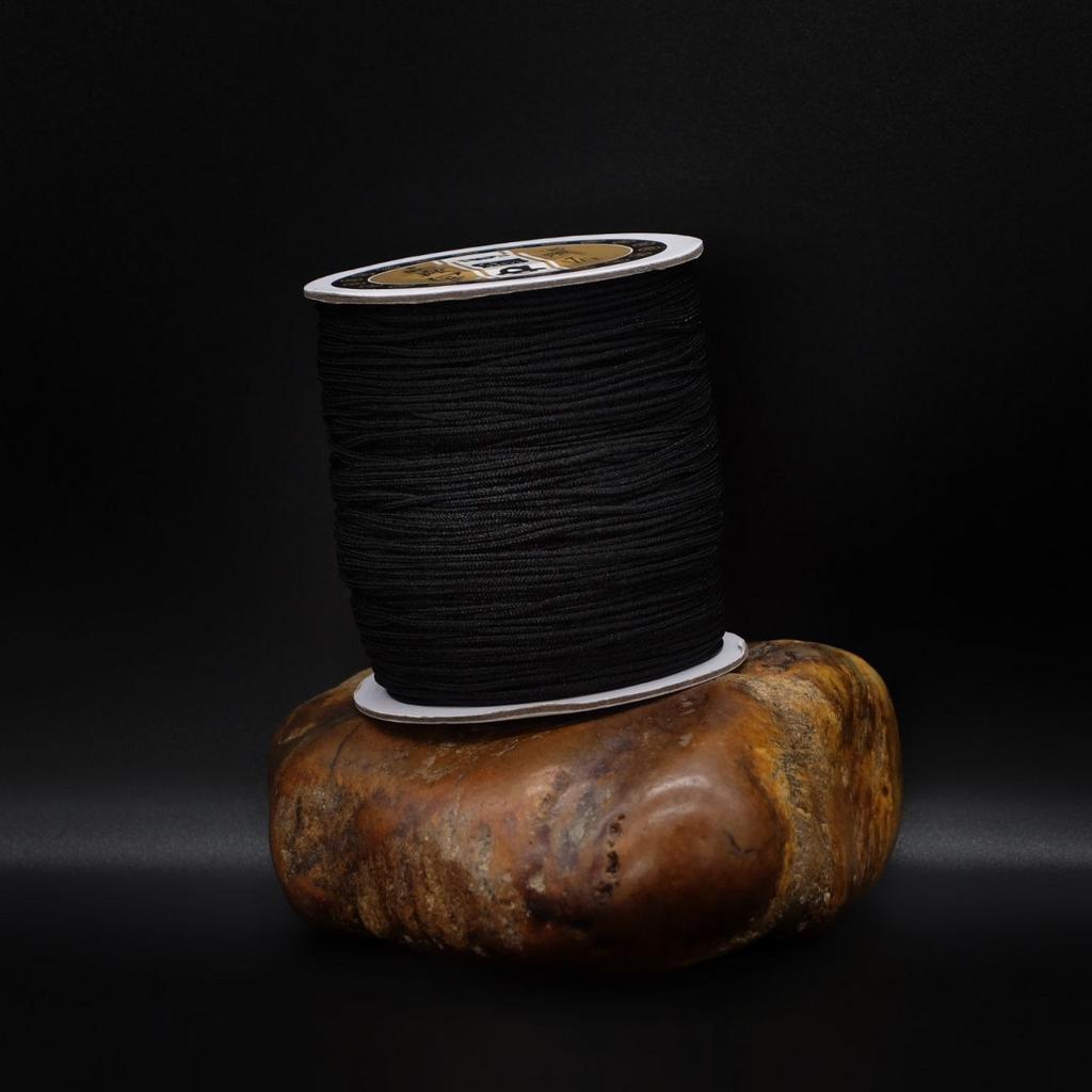 Нить для чёток чёрная 1,5 мм