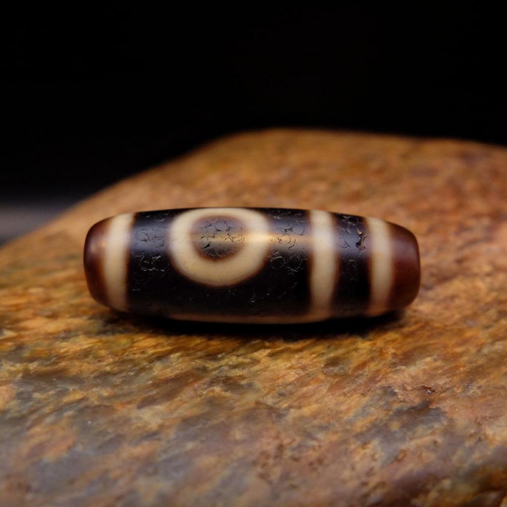 Бусина Дзи 2 глаза N°155 original