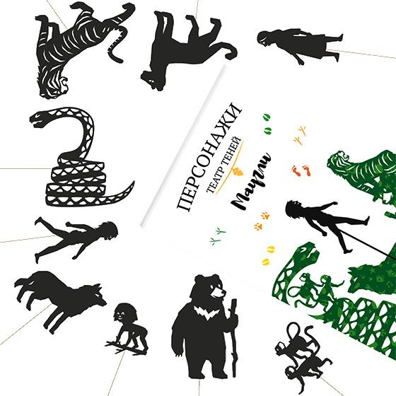 Персонажи "Маугли"