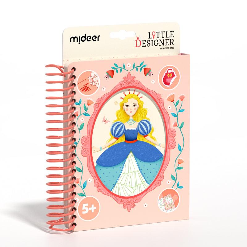 Тетрадь маленького дизайнера "Бал принцесс"