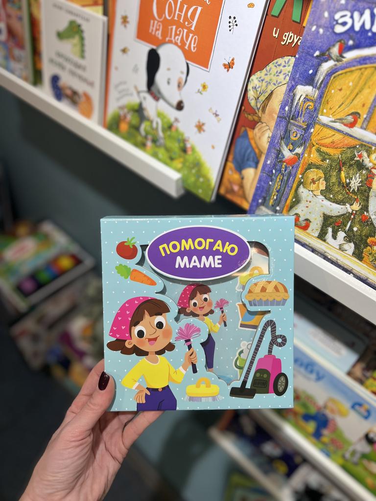 Книга Сортер Помогаю маме