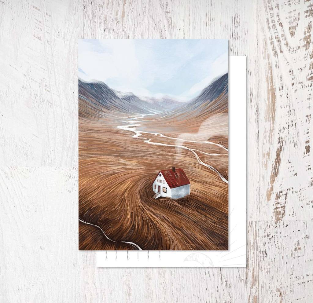 «Lonely house. Iceland»