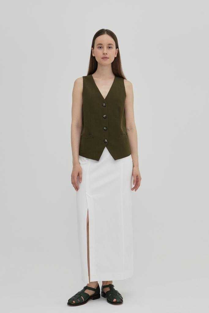 Юбка прямая джинсовая