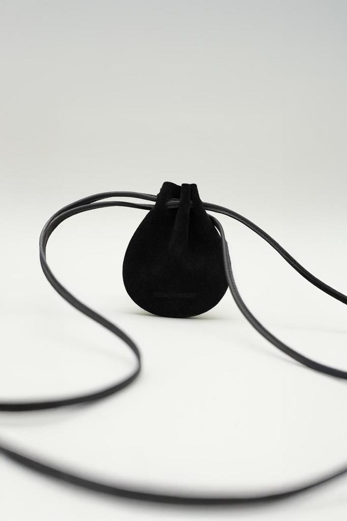 5 oʼCOAT×SHELK МЕШОЧЕК BLACK VELOUR