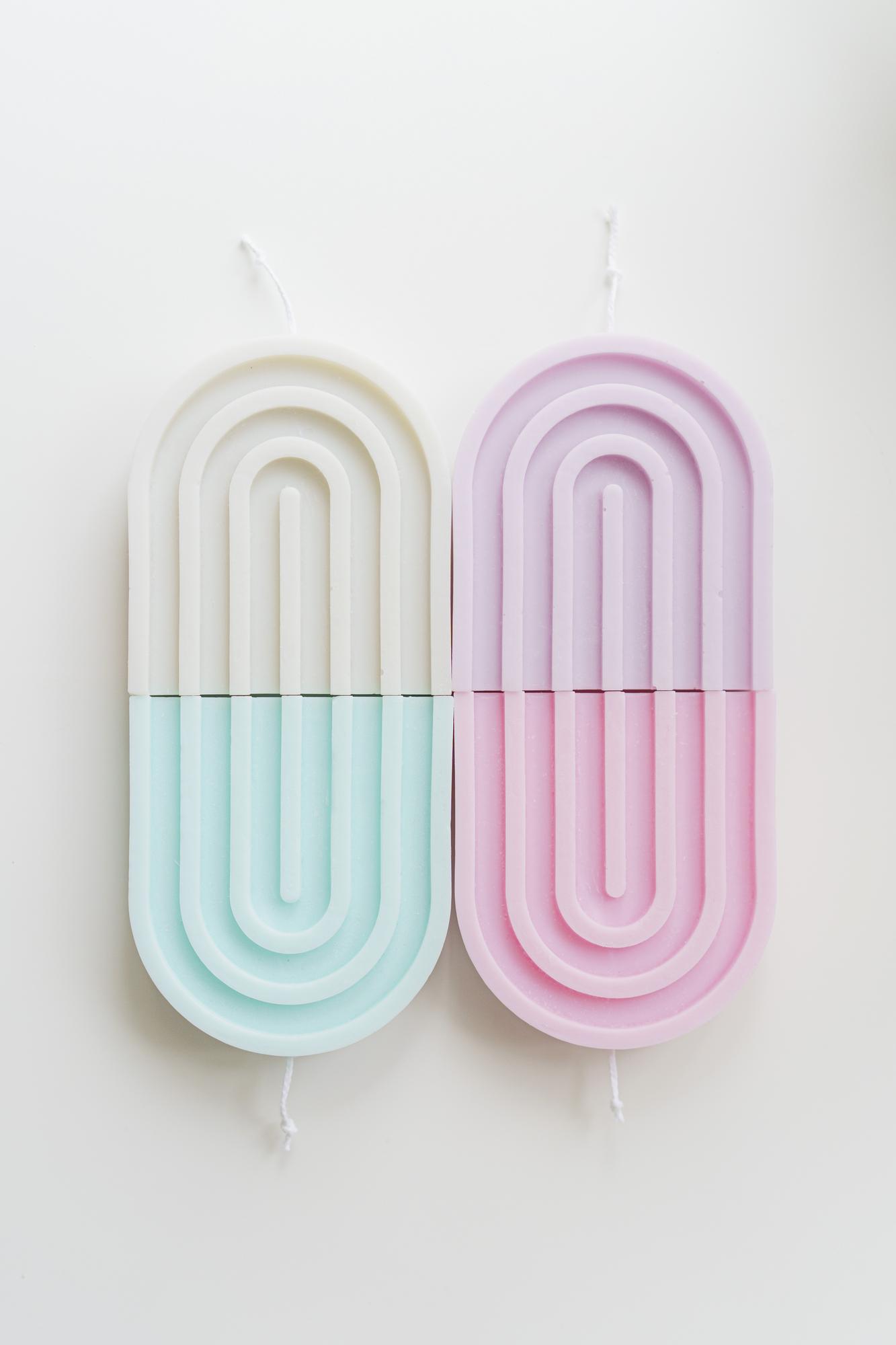 Свеча радуга  (SUNSET LEO)